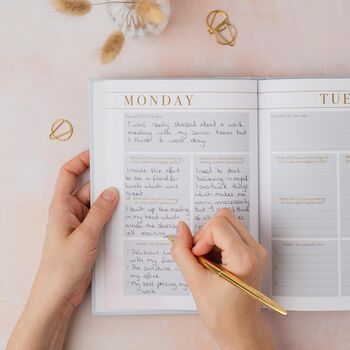 Mind Notes Journal | Six Month Undated Wellness Journal With Mental Health Practices Self Care And Mental Health Notebook With Motivational Exercises, 3 of 7