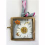 Mini Gilded Mixed Pressed Flower Frame, thumbnail 7 of 11