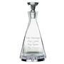 Personalised Handmade Bubble Base Decanter 750ml, thumbnail 2 of 4