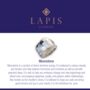 The Square Moonstone Earrings, Gold Plated, thumbnail 5 of 7