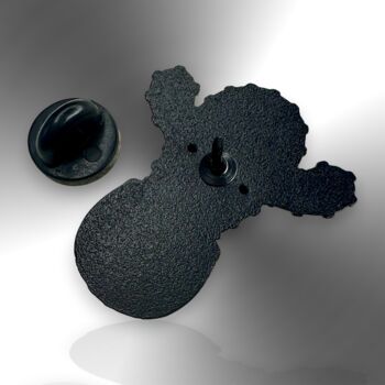 Not A Hugger Cactus Plant Enamel Pin Badge, 6 of 8