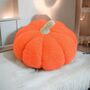 Boucle Autumn Pumpkin Decor / Cushion, thumbnail 3 of 10