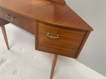 1960’s Mid Century Petite Dressing Table By Avalon, 4 of 10