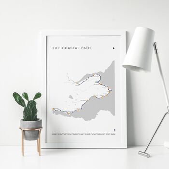 Fife Coastal Path Personalised Print, 5 of 5