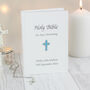 Personalised Blue Cross Holy Bible Gift, thumbnail 3 of 3