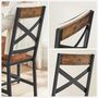Set Of Two Dining Chairs Industrial Ergonomic Design, thumbnail 3 of 6