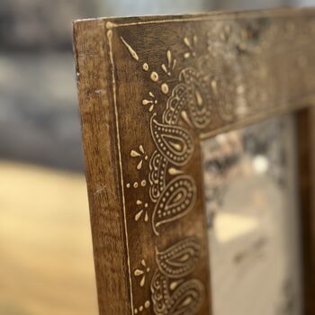 Wooden Picture Frame: Tabletop Photo Display, Artisan Crafted, 12 of 12