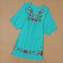 Embroidered Smock Dress, thumbnail 7 of 12