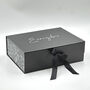 Personalised Keepsake Box With Elegant Floral Accents, thumbnail 3 of 12