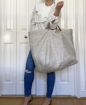 Extra Large Tote Bags, Xxl Beach Bags, Shopping Totes, 4 of 12
