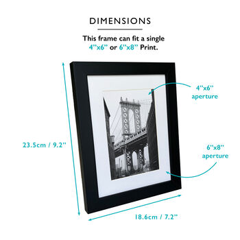 Your Photo Printed And Framed In Black, 2 of 11