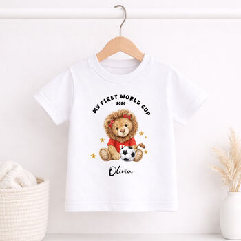 Personalised My First World Cup T Shirt, 2 of 9