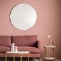 Fluted Gold Wall Mirror, thumbnail 1 of 2