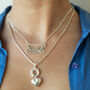 Personalised Script Star Name Pendant Charm, thumbnail 4 of 7