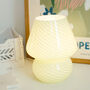Pistachio Green Murano 70s Style Mushroom Table Lamp, thumbnail 3 of 5