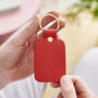 Personalised Leather Keyring With Childs Drawing, thumbnail 9 of 9