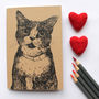 A6 Cat Lovers Notebook Pocket Sized Notebook, thumbnail 1 of 9