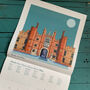 London Illustrated Locations 2024 Calendar, thumbnail 9 of 12
