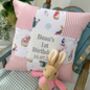 Peter Rabbit© 1st Birthday Cushion, thumbnail 10 of 10