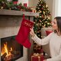 Personalised Luxury Velvet Stocking, thumbnail 1 of 7