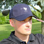 Personalised Golf Swing Cap Hat Gift For Him, thumbnail 1 of 6