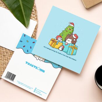 Cute Christmas Penguin Card, 4 of 9