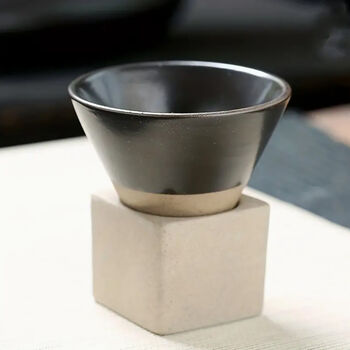 Conic Cone Shaped Coffee Cup With A Stand, 5 of 9