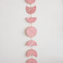 Pink Celestial Moon Phase Wall Hanging, thumbnail 3 of 9