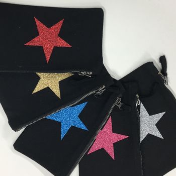 'Star Glitter' Pom Pom Bag, 4 of 7