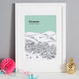 Personalised Stromness Print, thumbnail 5 of 10