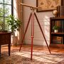 60 Inch Handcrafted Bronze Telescope With Tripod Stand, thumbnail 6 of 7