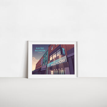 Electric Ballroom Camden Travel Poster Art Print, 4 of 8