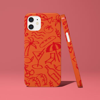 Summer Time Phone Case Durable iPhone Samsung Mobile Cover, 3 of 10