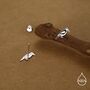 Sterling Silver Great Spotted Woodpecker Stud Earrings, thumbnail 6 of 11