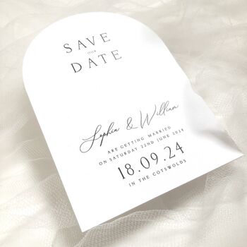 Signature Arch Save The Date Cards, 6 of 8