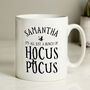 Personalised Halloween 'Hocus Pocus' Mug, thumbnail 3 of 7