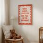 Night Night Love You | Art Print, thumbnail 3 of 10