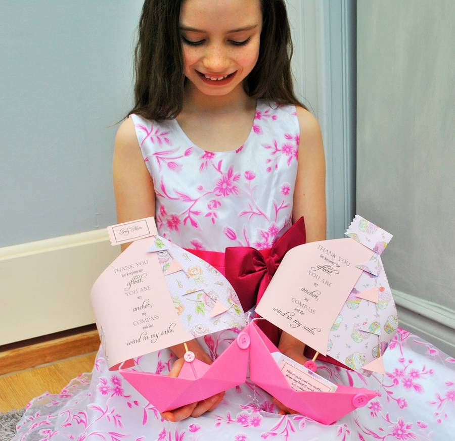 Image of Additions To Your Order For Our Paper Boat Cards