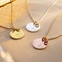Meaningful Flower And Message Personalised Necklace, thumbnail 5 of 12