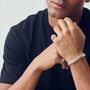 Sterling Silver Curb Chain Cuban Bracelet, thumbnail 2 of 4
