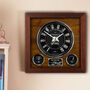 Hand Made Ford Cortina 1600 E Wood Dash Speedometer Wall Clock, thumbnail 1 of 5