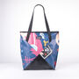 Triangle Up Cycled Tote Bag, thumbnail 5 of 12