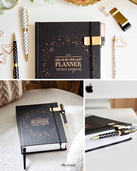 2025 Daily Life Planner • Ceo Of My Own Life® • Black, 2 of 12