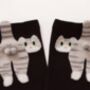 Novelty Fun Socks Size Five To Nine ~ Cats With Balls, thumbnail 9 of 11