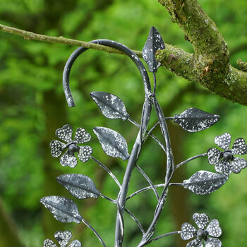 Ornate Hanging Garden Bird Dish, 8 of 12