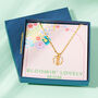 Bloomin' Lovely Mum Gold Plated Mother's Day Mama Necklace, thumbnail 8 of 8