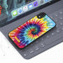 Tie Dye iPhone Case Personalised 12 13 14 15 Se, thumbnail 2 of 6