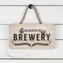 Personalised Wooden Home Brewery Sign, thumbnail 2 of 2