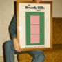 The Beverly Hills Hotel Giclée Retro Art Print, thumbnail 2 of 3