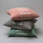 Abstract Waves Pattern Cotton Cushion Cover, thumbnail 10 of 12